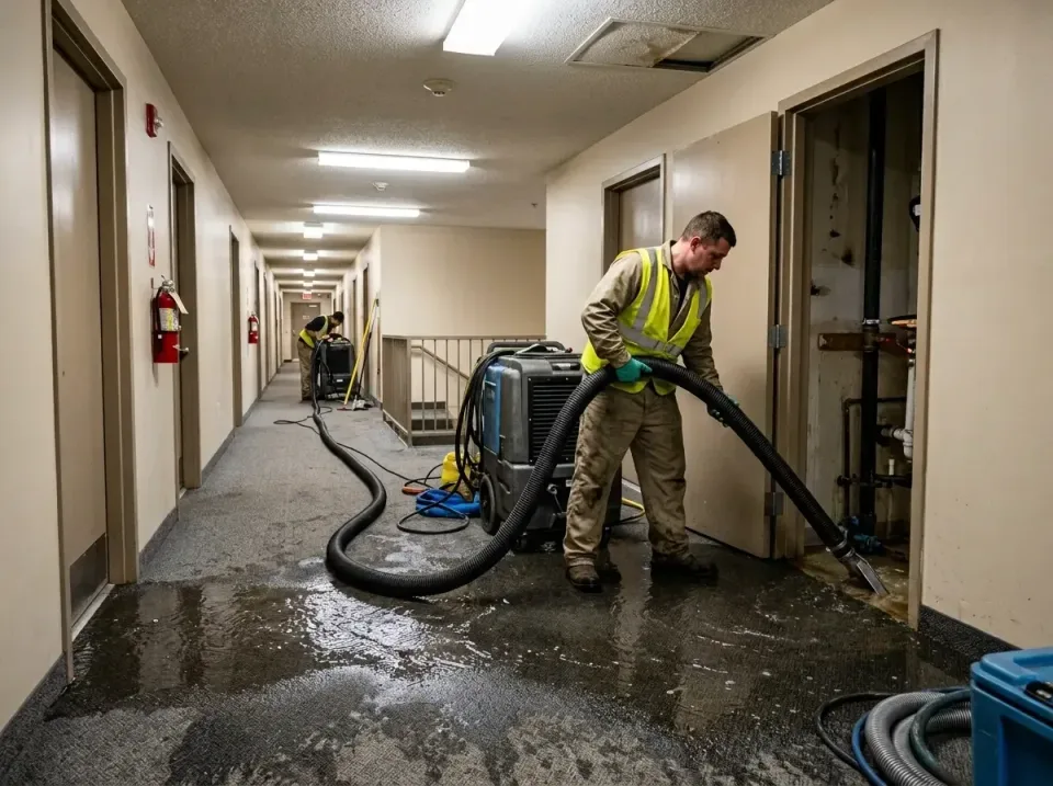 multi-unit-apartment-hallway-f-005 — frequently asked questions, Emergency Burst Pipe Water Extraction & Removal in Donora,…
